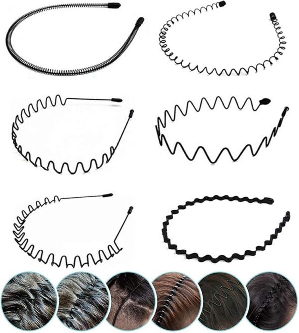 Elastic Wavy Hair Hoop