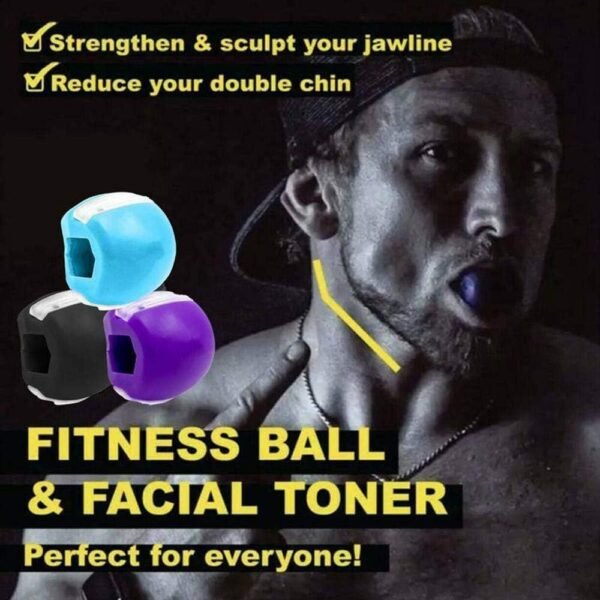 1pc Unisex Facial Massage Exerciser - Image 8