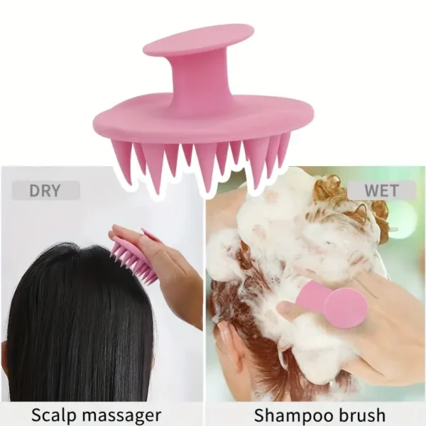 Soft Silicone Scalp Massager Brush - Image 4
