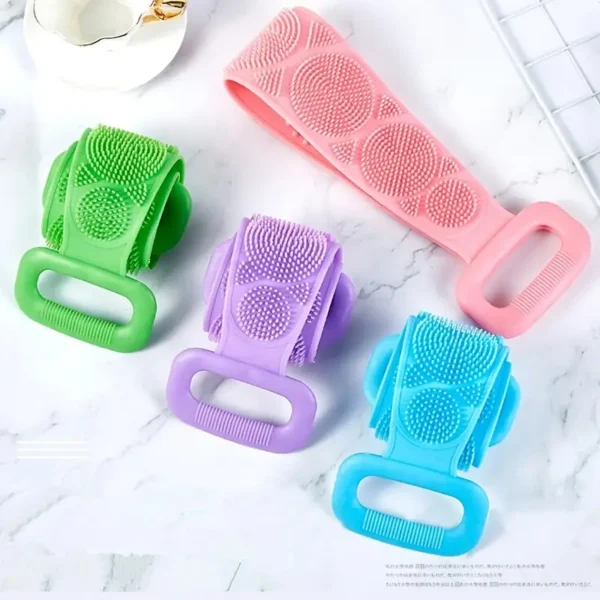 Silicone Body Scrubber Bath Brush - Image 2