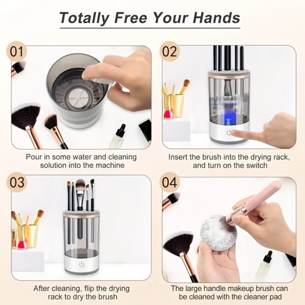 Electric Cosmetic Brush Cleaner - Image 9