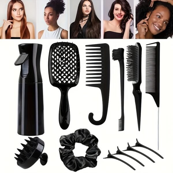 12pcs Hair Styling Comb Set - Image 8