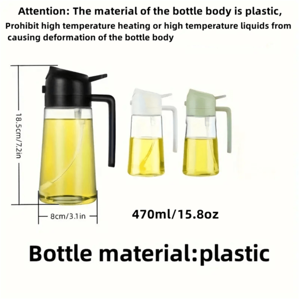 2-in-1 Oil Sprayer and Dispenser - Image 3