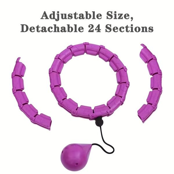 Smart Hula Hoop with Weight Ball - Image 5