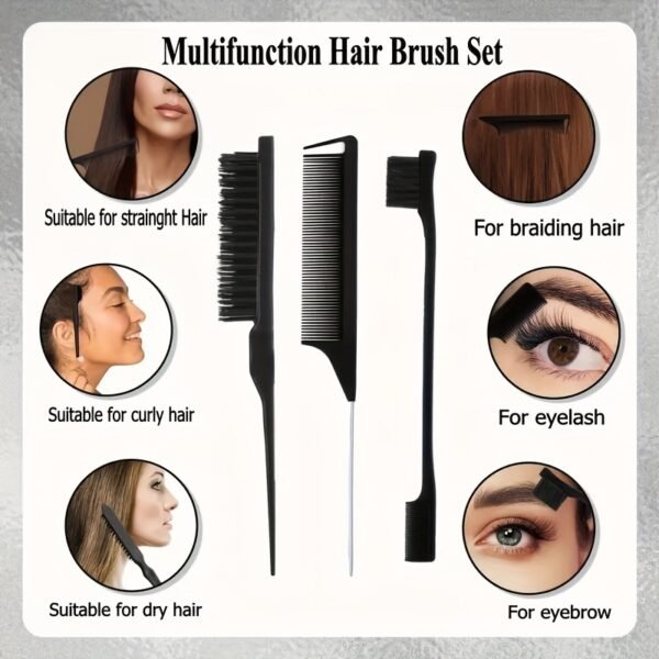 12pcs Hair Styling Comb Set - Image 10