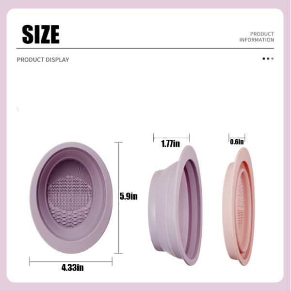 Silicone Makeup Brush Cleaner Mat - Image 5