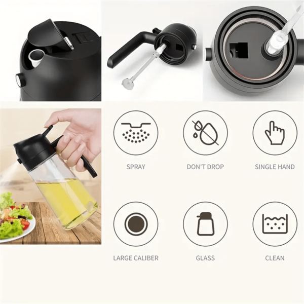 2-in-1 Oil Sprayer and Dispenser - Image 5