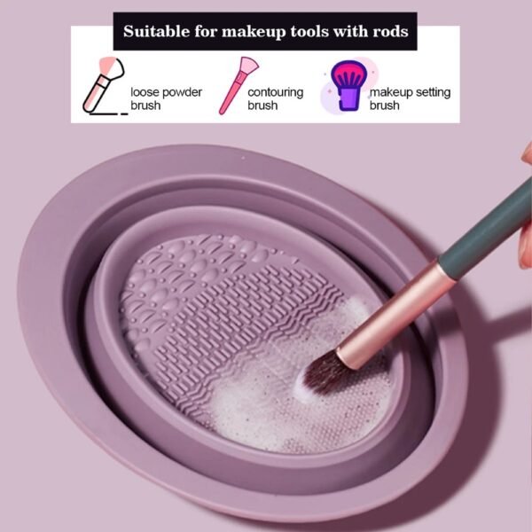 Silicone Makeup Brush Cleaner Mat - Image 2