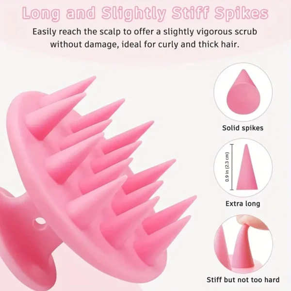 Soft Silicone Scalp Massager Brush - Image 8