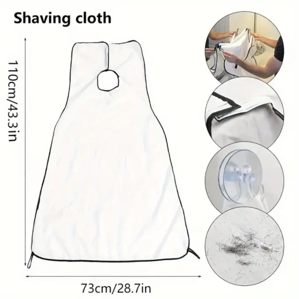 Beard Shaving Apron Bib - Image 2