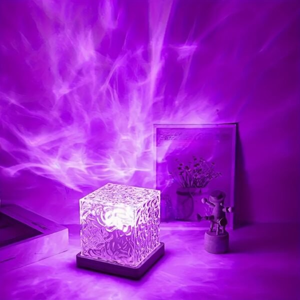 3D Rotating Projector Water Ripple Lamp - Image 5
