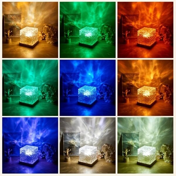3D Rotating Projector Water Ripple Lamp - Image 4